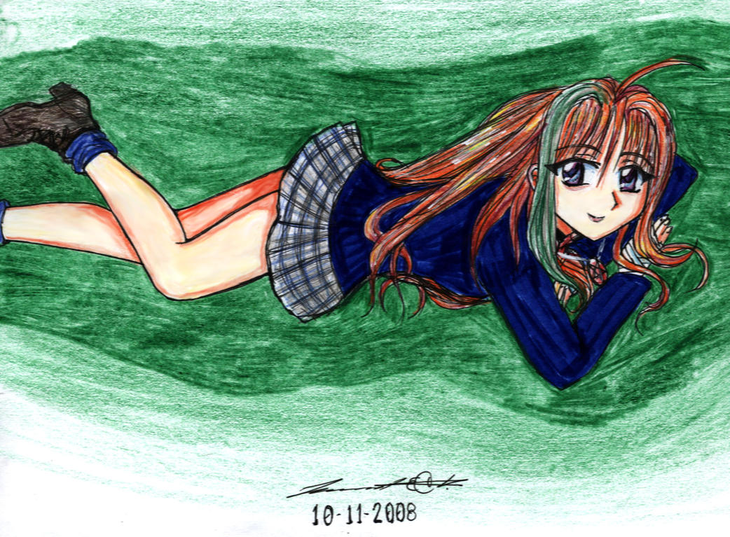 ania_on_the_grass_by_krow000666.jpg